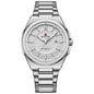 Elegant And Simple Men's Steel Band Watch